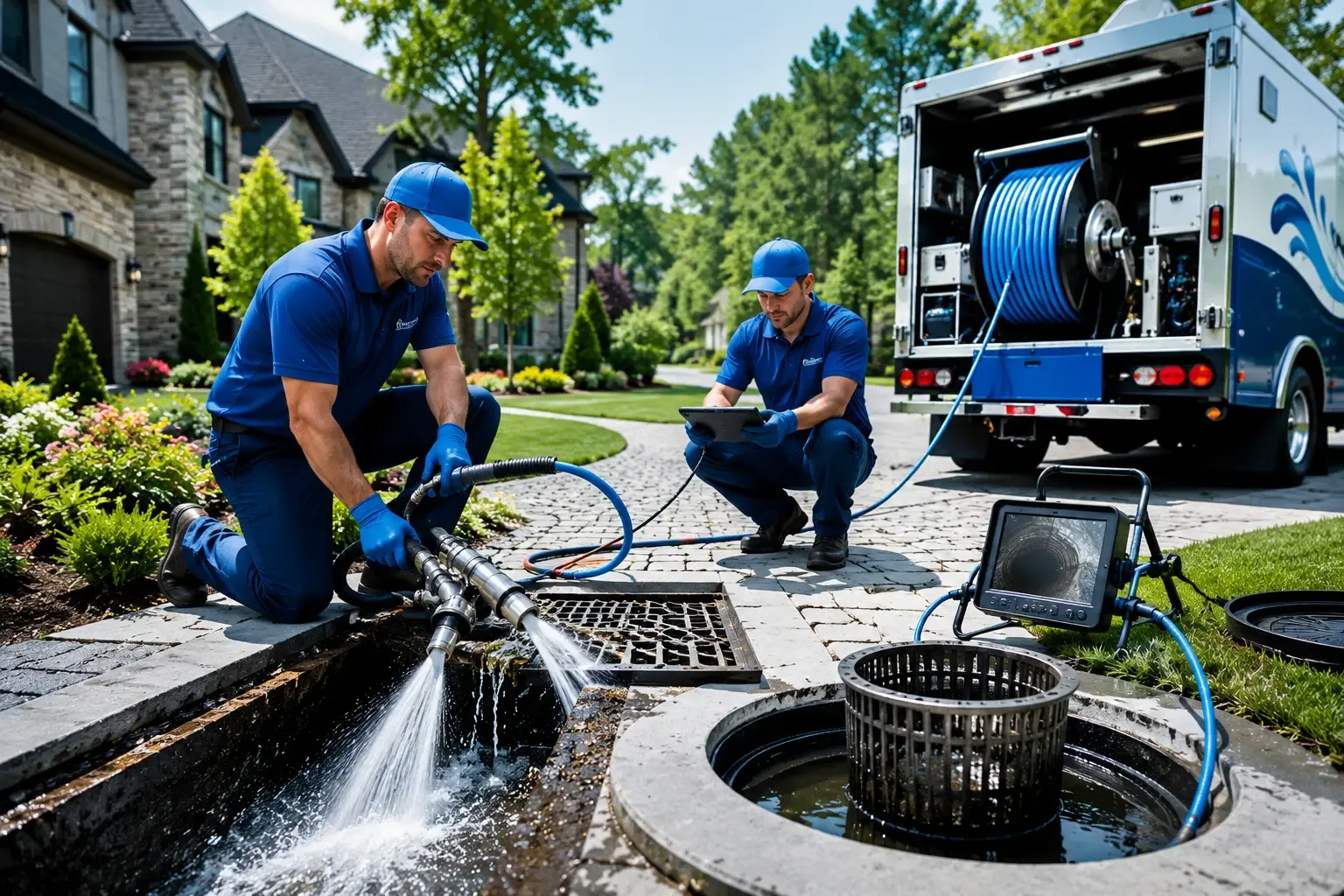 Local outdoor drain cleaning professionals in Porterville, CA