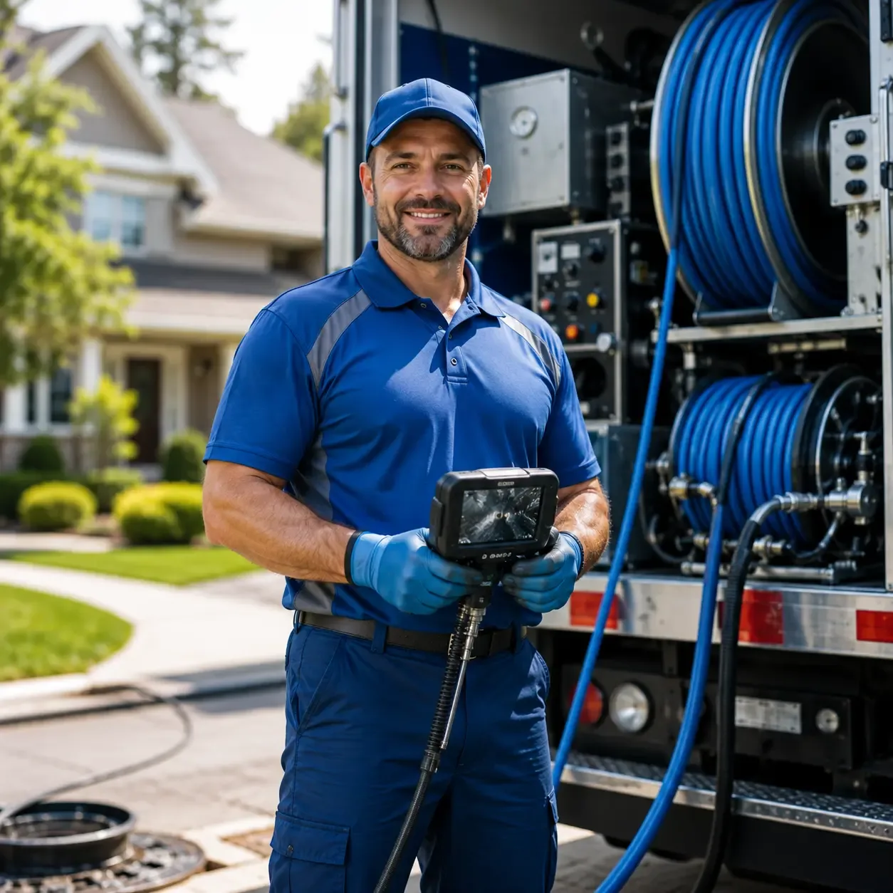 Local outdoor drain cleaning specialists in Porterville, CA
